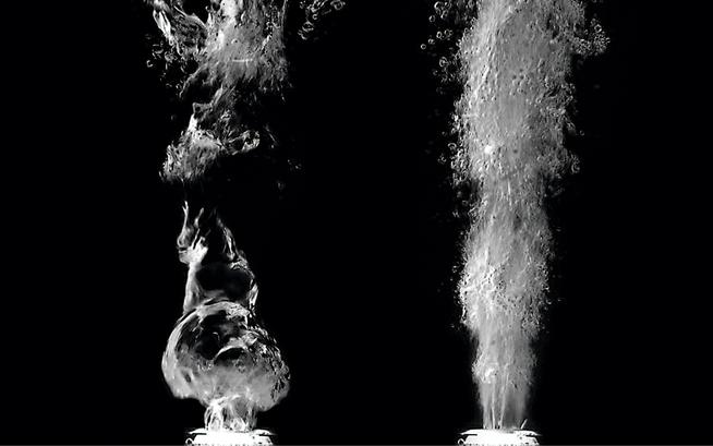 Whirldüsen mit Luft oder Wasser