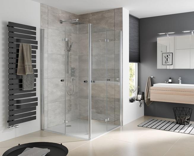 Transparente HSK-Atelier Plan Duschkabine