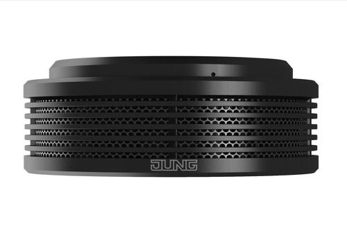 Rauchmelder von Jung in Schwarz